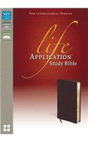 Life Application Study Bible-NIV: New International Version Burgundy Bonded Leather