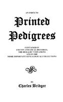 Index to Printed Pedigrees