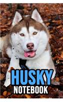 Husky Notebook: Journal / Diary / Notepad, Gifts For Dog Lovers (Lined, 6 x 9)