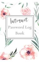 Internet Password Log Book