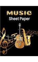 Music Sheet Paper
