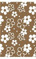 Cute Floral Pattern Notebook