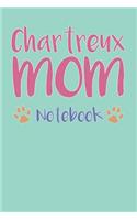 Chartreux Mom Composition Notebook of Cat Mom Journal