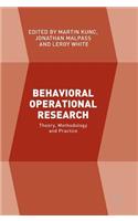 Behavioral Operational Research