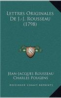 Lettres Originales De J.-J. Rousseau (1798)