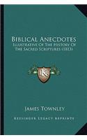 Biblical Anecdotes