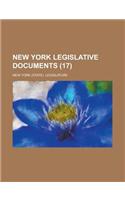 New York Legislative Documents (17)