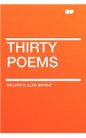 Thirty Poems