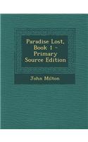 Paradise Lost, Book 1: (English)