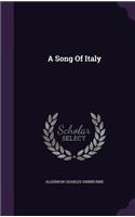 A Song Of Italy: (English)