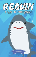 Requin Livre de coloriage