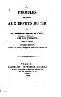 Formules relatives aux effects du tir sur les différentes parties de l'affut