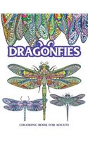 Dragonflies Coloring Book for Adults