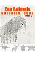 Zoo Animals coloring book