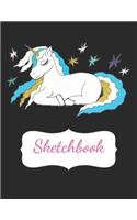 My Cute Unicorn Sketch Book