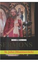 Words and Sermons by St. John (Maximovitch)