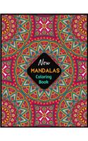 New MANDALAS Coloring Book: An Adult and kids Coloring Book with 50 Detailed Mandalas for Relaxation and Stress Relief mandala books for adult black pages