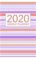 2020 Weekly Planner: Calendar Schedule Organizer Appointment Journal Notebook and Action Items