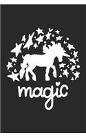 Magic (Unicorn Journal Notebook)