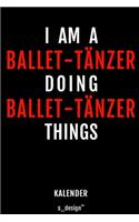 Kalender für Ballet-Tänzer