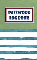 Password Log Book: Logbook To Protect Usernames, Internet Websites and Passwords Kraft And Water Color Cover(3 Vol.)
