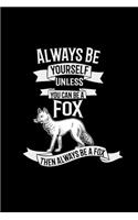 Always be yourself Fox