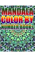 Mandala Color by Number Books