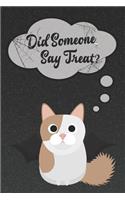 Munchkin Cat Lined Notebook