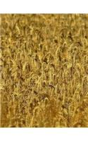 Cornfield Notebook Large Size 8.5 x 11 Ruled 150 Pages Softcover