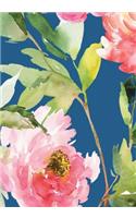 Peonies Sketchbook 7 x 10