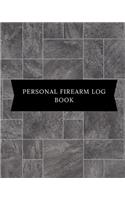 Personal Firearm Log Book