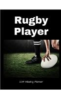 Rugby Player 2019 Weekly Planner