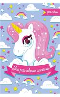 Libro para colorear unicornios para niños: ¡Más de 30 diseños hermosos de unicornios para colorear y divertirse!
