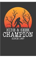 Hide & Seek Champion Since 1967