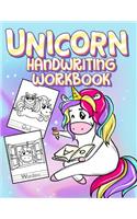 Unicorn Handwriting Workbook