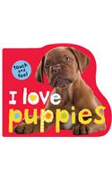 I Love Touch & Feel Puppies