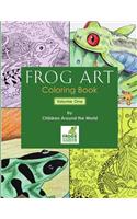 Frog Art Coloring Book Volume 1