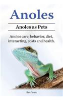 Anoles. Anoles as Pets. Anoles care, behavior, diet, interacting, costs and health.