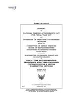 Hearing on National Defense Authorization Act for Fiscal Year 2017 and oversight of previously authorized programs before the Committee on Armed Services