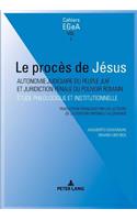 Le Procès de Jésus