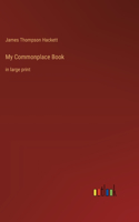 My Commonplace Book