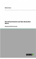 Pkw-Dieselmotoren auf dem deutschen Markt