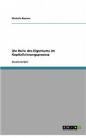 Die Rolle des Eigentums im Kapitalisierungsprozess: (German)