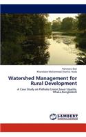 Watershed Management for Rural Development