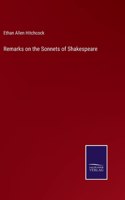 Remarks on the Sonnets of Shakespeare