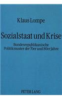 Sozialstaat und Krise