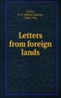 Letters from foreign lands