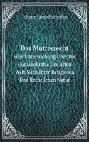Das Mutterrecht