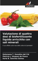 Valutazione di quattro dosi di biofertilizzante liquido arricchito con sali minerali