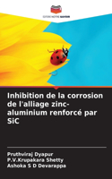 Inhibition de la corrosion de l'alliage zinc-aluminium renforcé par SiC